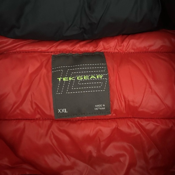 Tek Gear Navy Blue Puffer Vest Size XXL - Picture 2 of 2